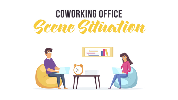 Coworking office - VideoHive 28479190