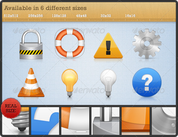 High Quality Premium Icons - Set 1