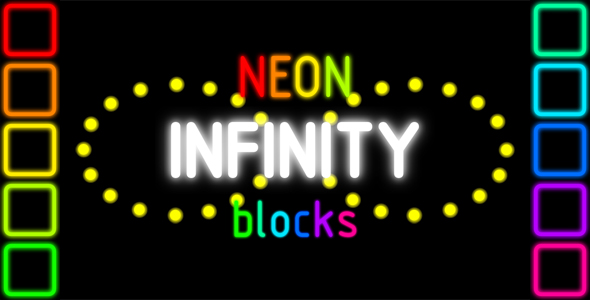 Infinity Neon Blocks