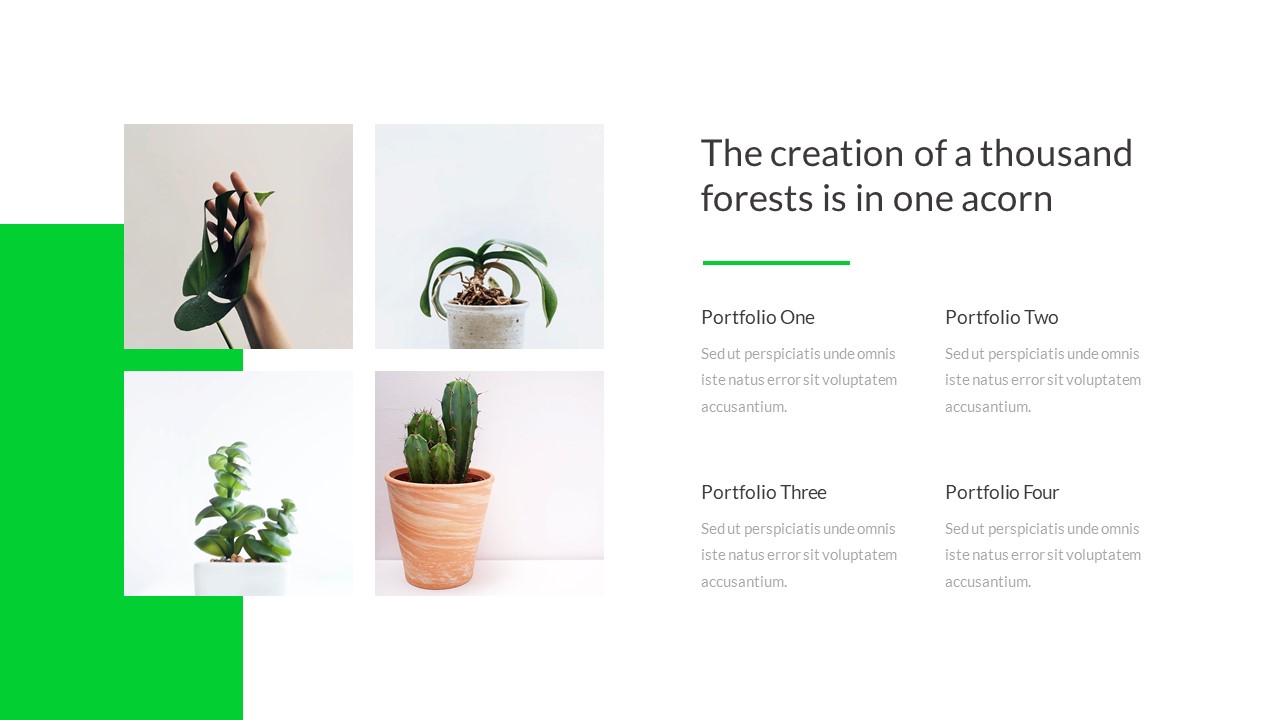 Trees - Nature PowerPoint Template, Presentation Templates | GraphicRiver