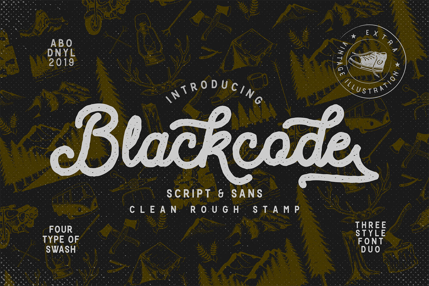 Blackcode, Fonts | GraphicRiver