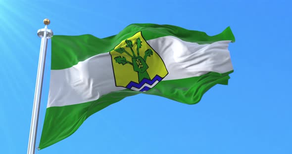 Benslimane Province Flag, Morocco alt