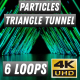 Particles Triangle Tunnel - VideoHive Item for Sale
