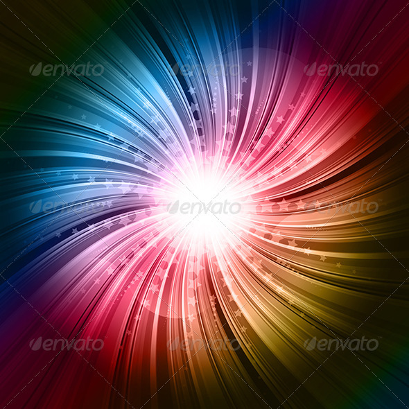 Starburst background - Backgrounds Decorative