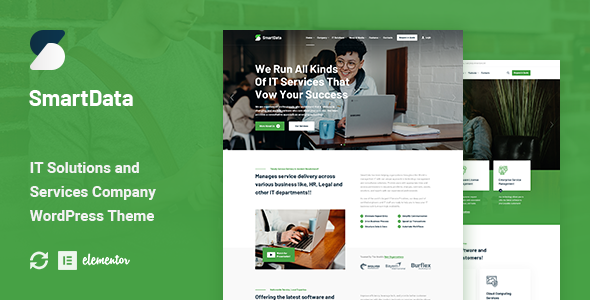 Smartdata - IT Solutions & Services WordPress Theme