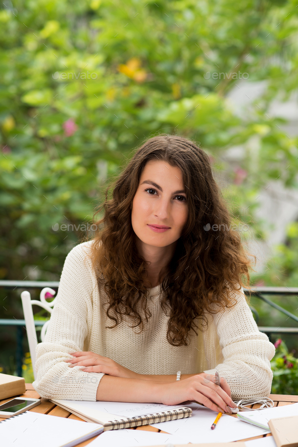 Working on article - Stock Photo - Images