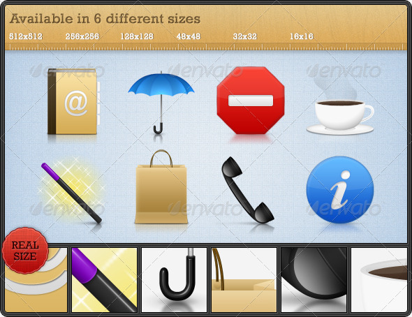 High Quality Premium Icons - Set 4