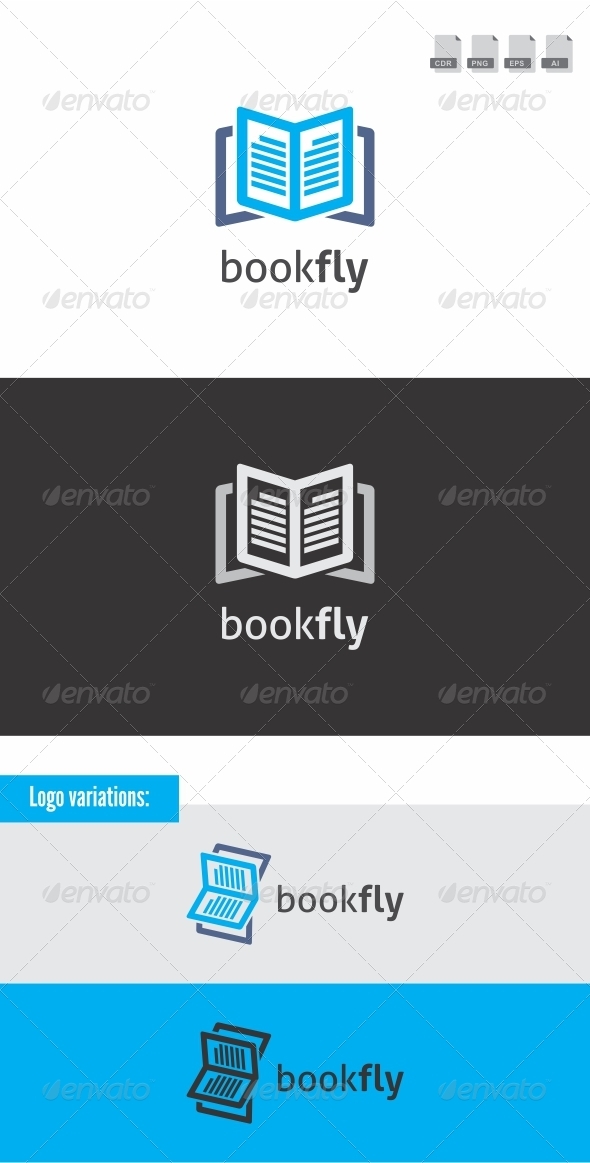 Bookfly - Objects Logo Templates