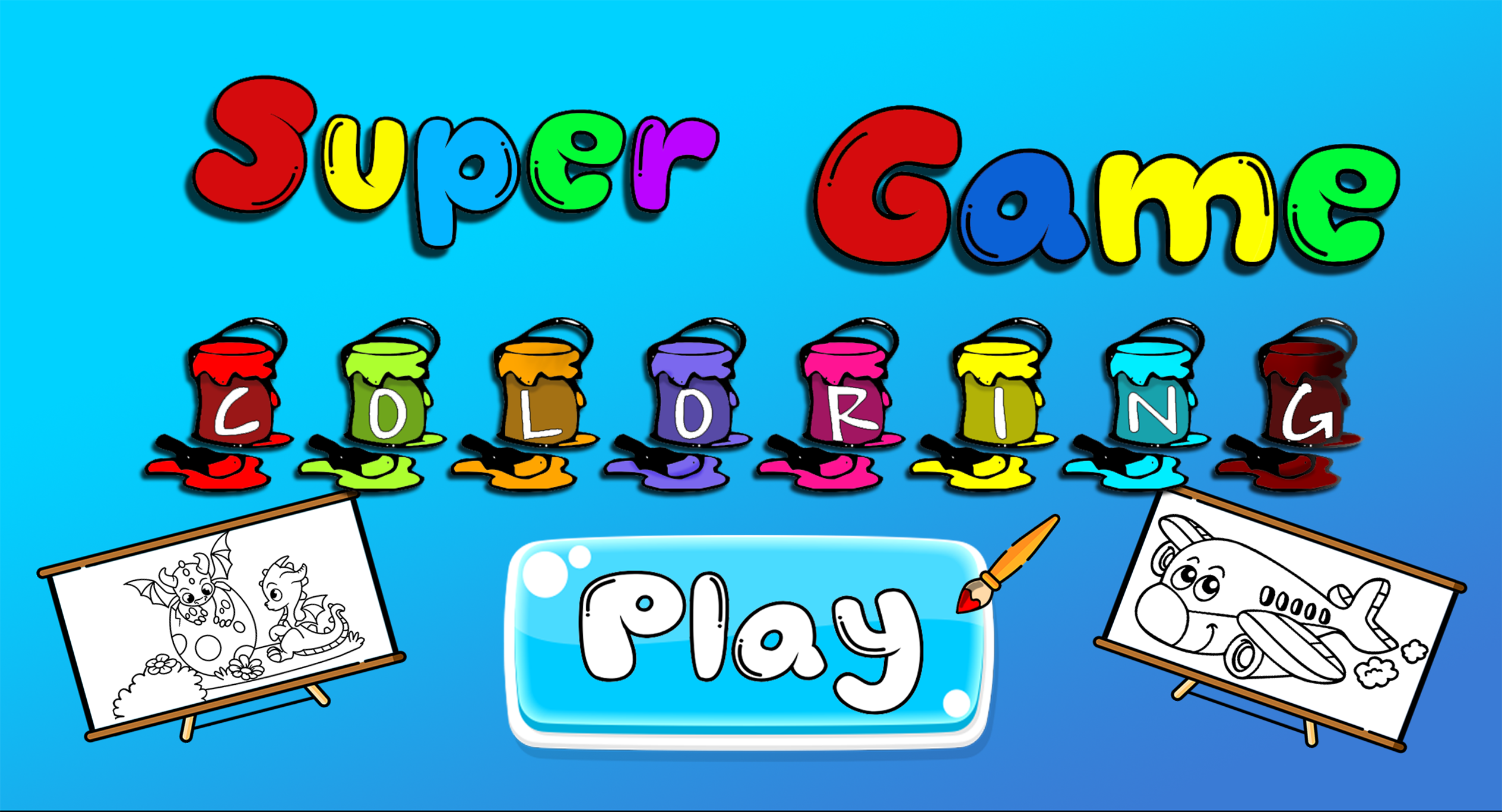 Download Super Game Coloring - HTML5 Mobile Game by 013games | CodeCanyon