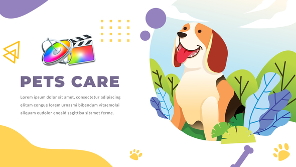 Pets Care and Veterinarian | Apple Motion & FCPX
