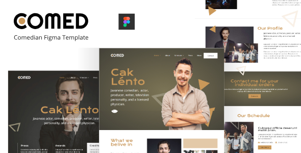 Comed - Comedian - ThemeForest 28496722