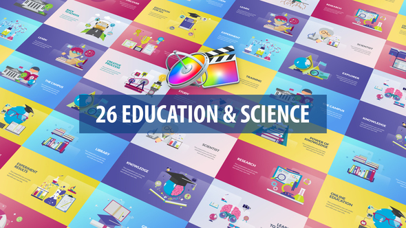 Education and Science Animation | Apple Motion & FCPX