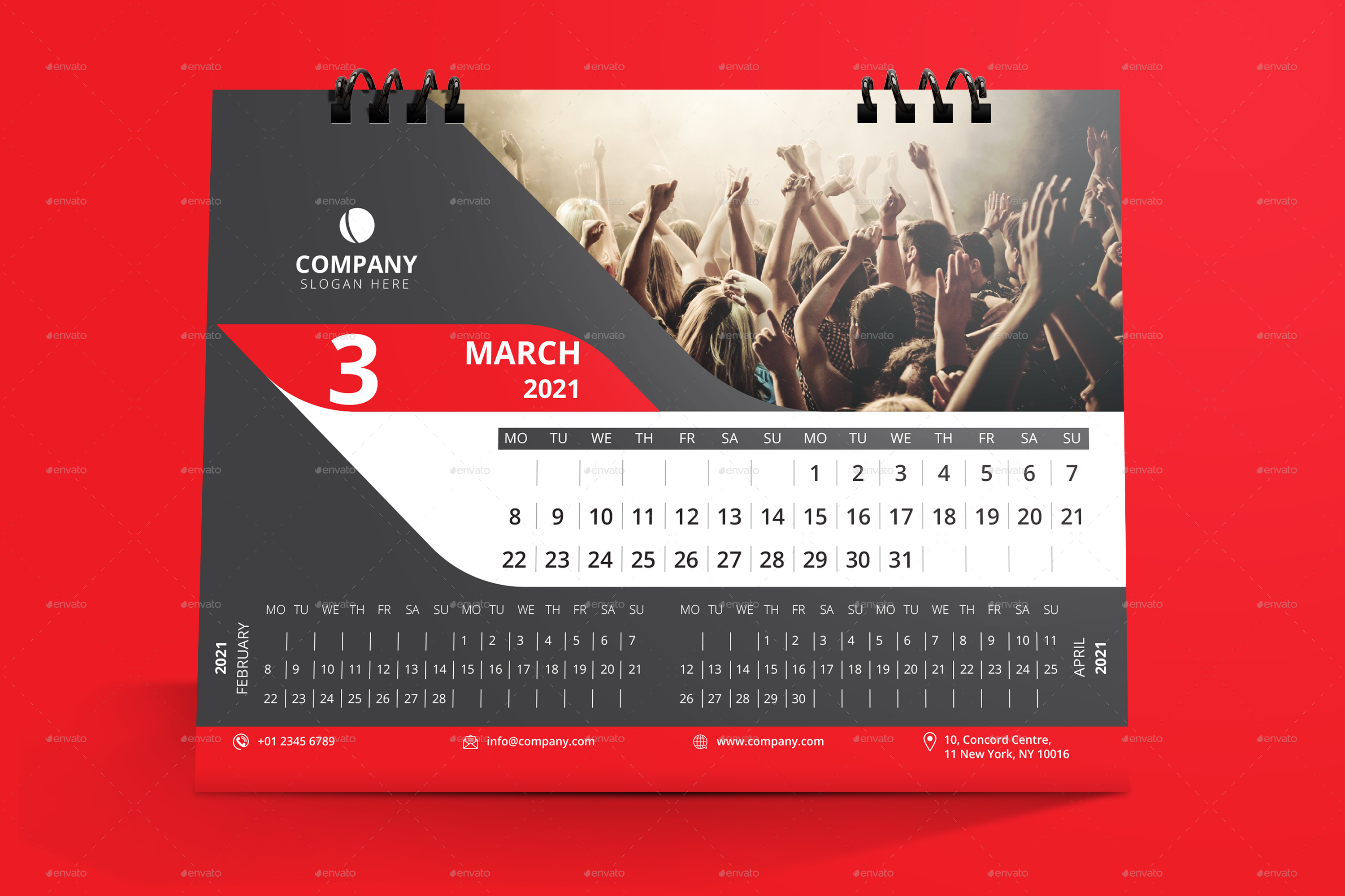 Desk Calendar by lotus-eater | GraphicRiver