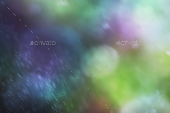 Abstract blur blue green pink natural bokeh banner background Stock Photo  by 5PH