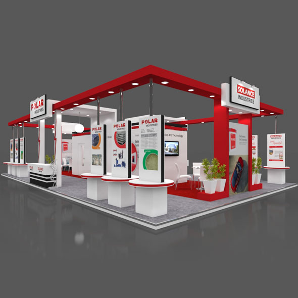 Exhibition Booth 3D - 3Docean 28520362