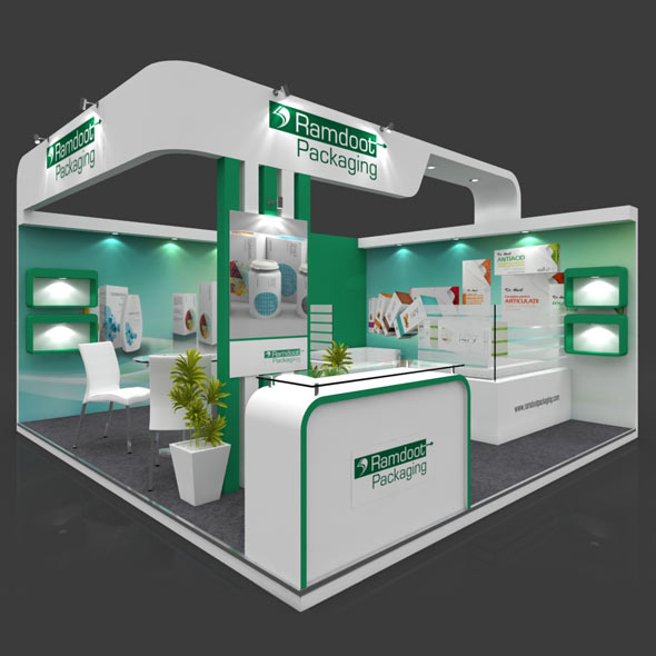 Exhibition Booth 3D - 3Docean 28520678