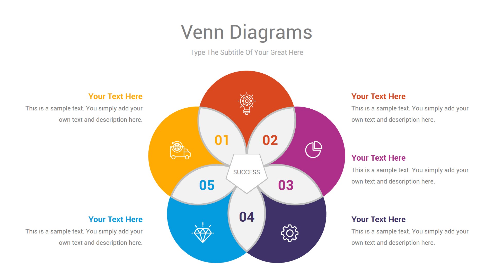 Venn Diagrams PowerPoint Template, Presentation Templates | GraphicRiver