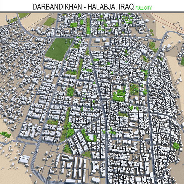 Darbandikhan and Halabja - 3Docean 28530560