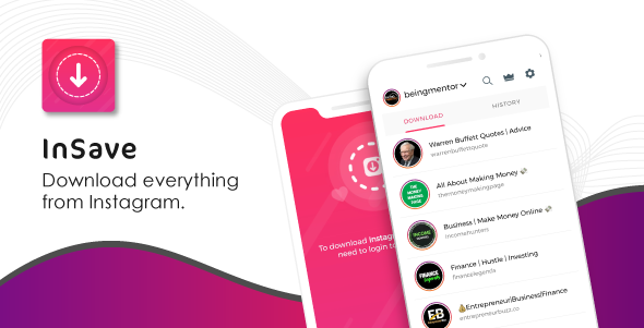 InSave - Instagram photo, video and stories downloader