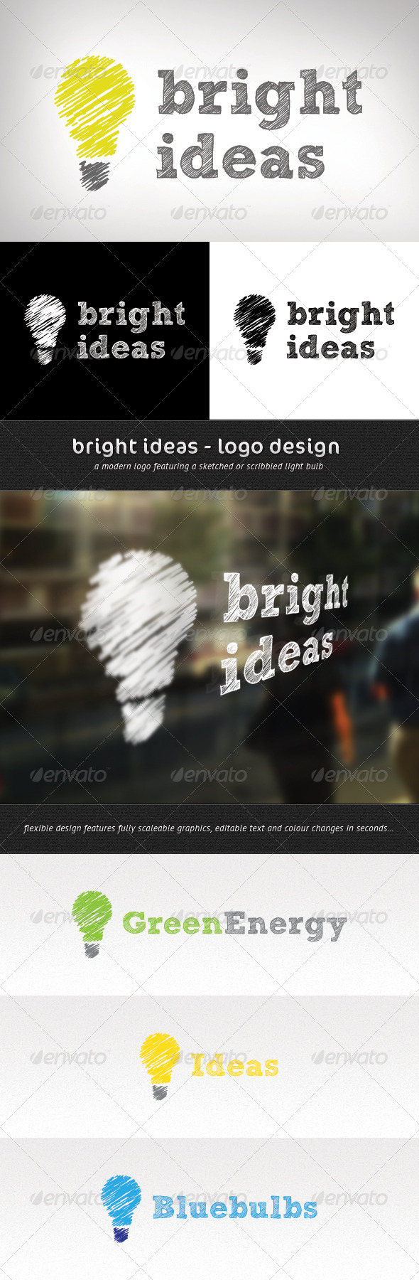 Bright Ideas Logo Design - Objects Logo Templates