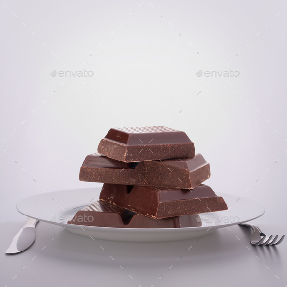 Chocolate Bar With Path Stock Photo - Download Image Now - Chocolate Bar,  Chocolate, Cut Out - iStock