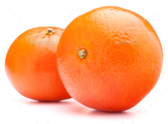tangerine or mandarin fruit - Stock Photo - Images