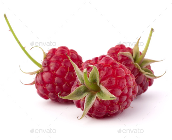 Ripe raspberries - Stock Photo - Images