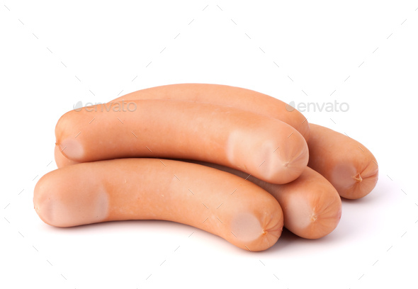 Frankfurter sausage - Stock Photo - Images