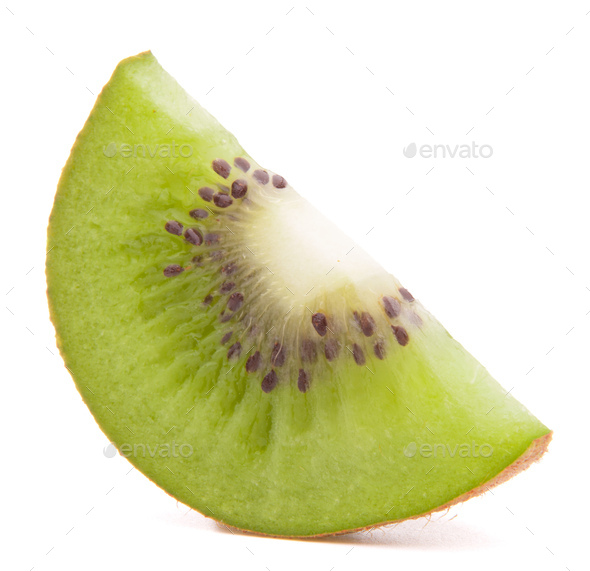 Sliced kiwi fruit segment - Stock Photo - Images