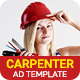 Professional Services Carpenter Service Banner PS015