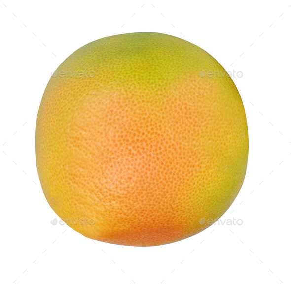 grapefruit isolated on white - Stock Photo - Images