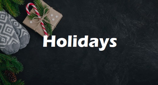 Holidays