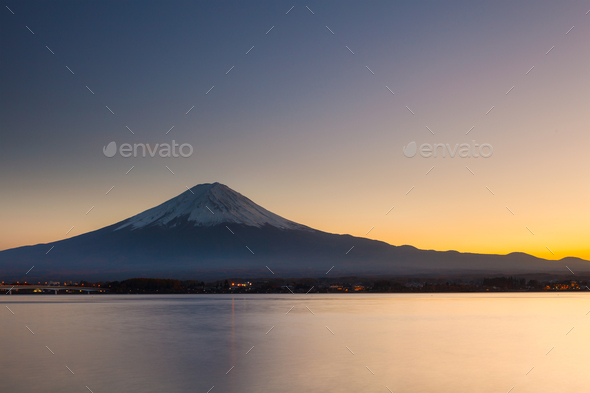 Mountain Fuji in Japan - Stock Photo - Images
