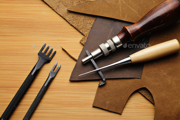 Leather equipment - Stock Photo - Images