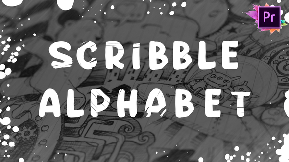 Scribble Alphabet | Premiere Pro MOGRT