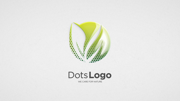Dots 3D Logo Reveal