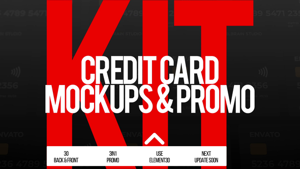 Credit Card Mockups And Promo Kit