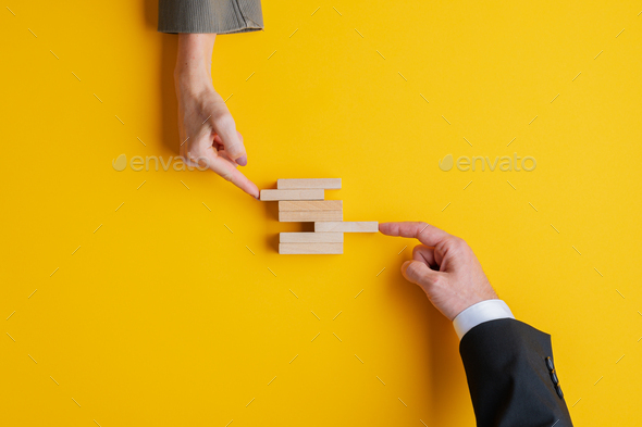 Business teamwork and cooperation concept - Stock Photo - Images