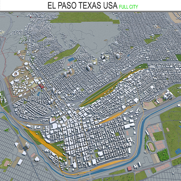 El Paso city - 3Docean 28573276