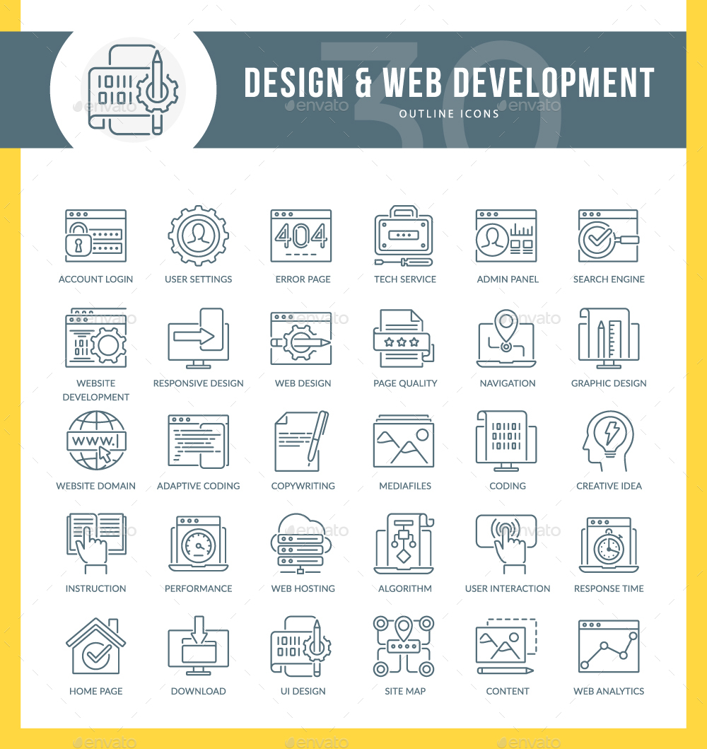 SEO Icons, Icons | GraphicRiver