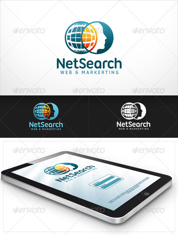 NetSearch Web and Marketing - Letters Logo Templates