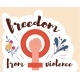 Freedom From Violence Poster Design