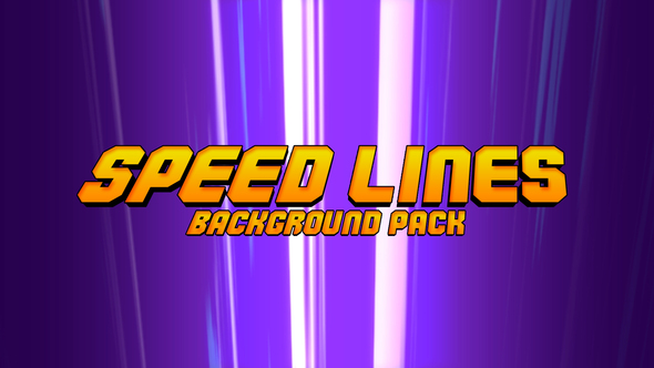 Speedlines Background Pack - VideoHive 28568874