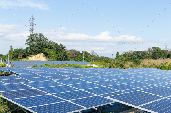 Solar power panel - Stock Photo - Images