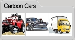 Vector Cartoon Cars