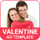 Shopping E-commerce Valentine Sale Banner SE005