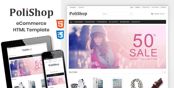 Great Polishop - Responsive eCommerce Html Template