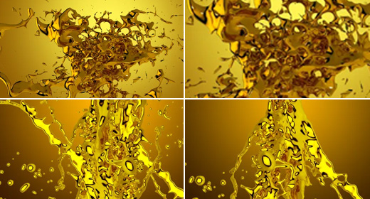 Liquid Gold Splash