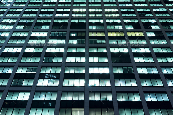 Facade of office building - Stock Photo - Images