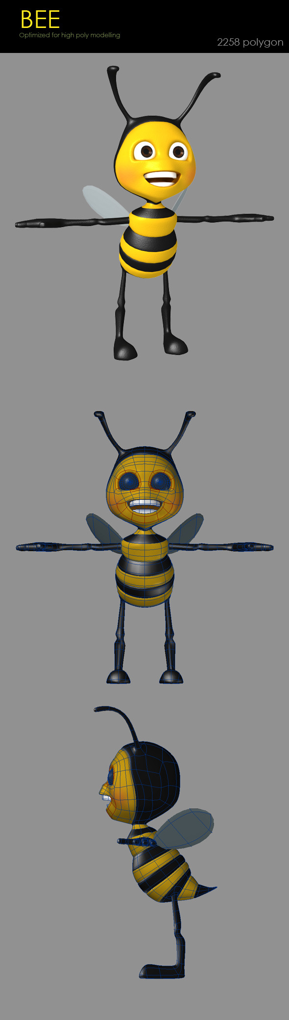 Cute Bee - 3Docean 2647514